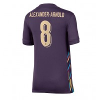 Maglia Calcio Inghilterra Alexander-Arnold #8 Seconda Divisa Donna Europei 2024 Manica Corta